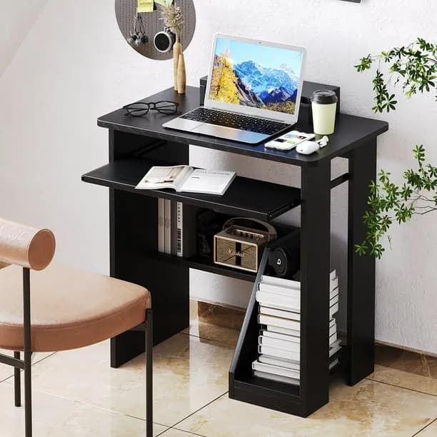 Alisened Home Office Computer Desk with Monitor