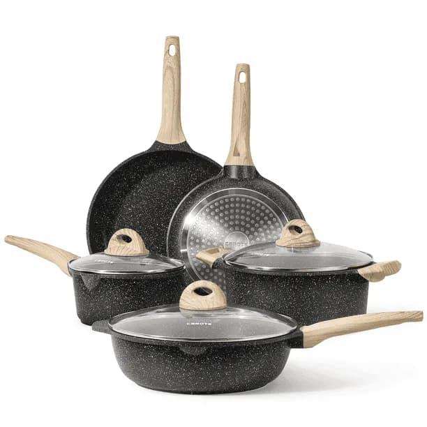 Carote Pots and Pans Set Non Stick Nonstick