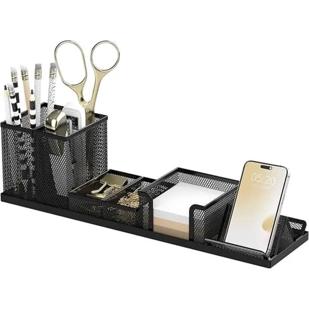 Intige Multifunctional Pen Holder for Desk 6 Piece