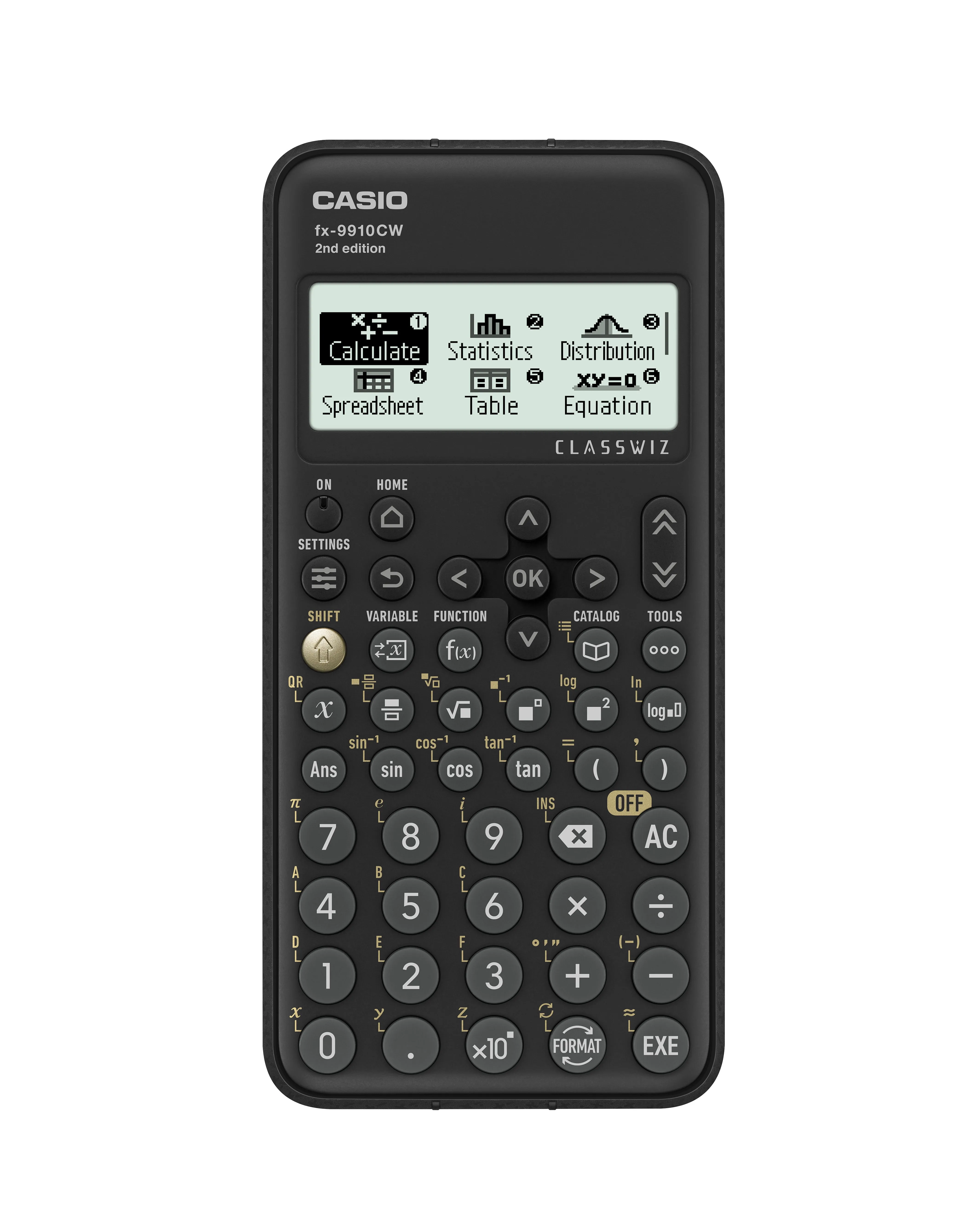 Casio FX-9910CW ClassWiz Advanced Scientific Calculator, Black