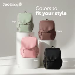 Jool Baby Relay Diaper Bag Backpack with Changing - Thumbnail 9