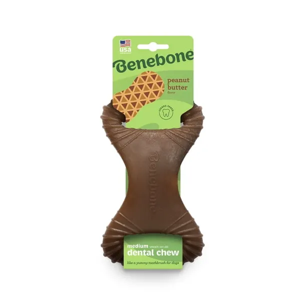Benebone Dental Durable Dog Chew Toy for