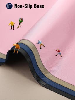 Miroddi Desk Pad Protector Office Pu Leather Mouse - Thumbnail 4