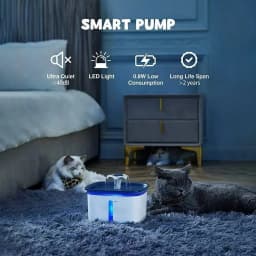 Ophanie 95OZ28L Pet Fountain with Anti Slip Mat - Thumbnail 5