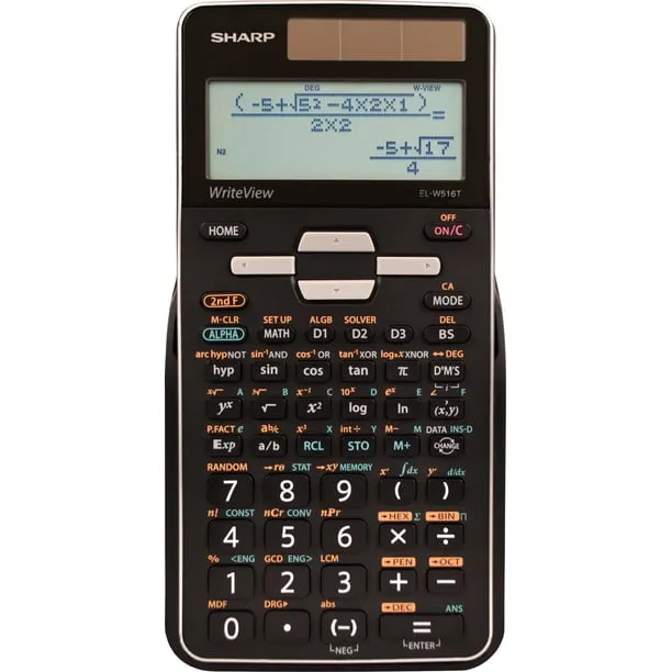 Sharp Calculators El W516tbsl Advanced Scientific