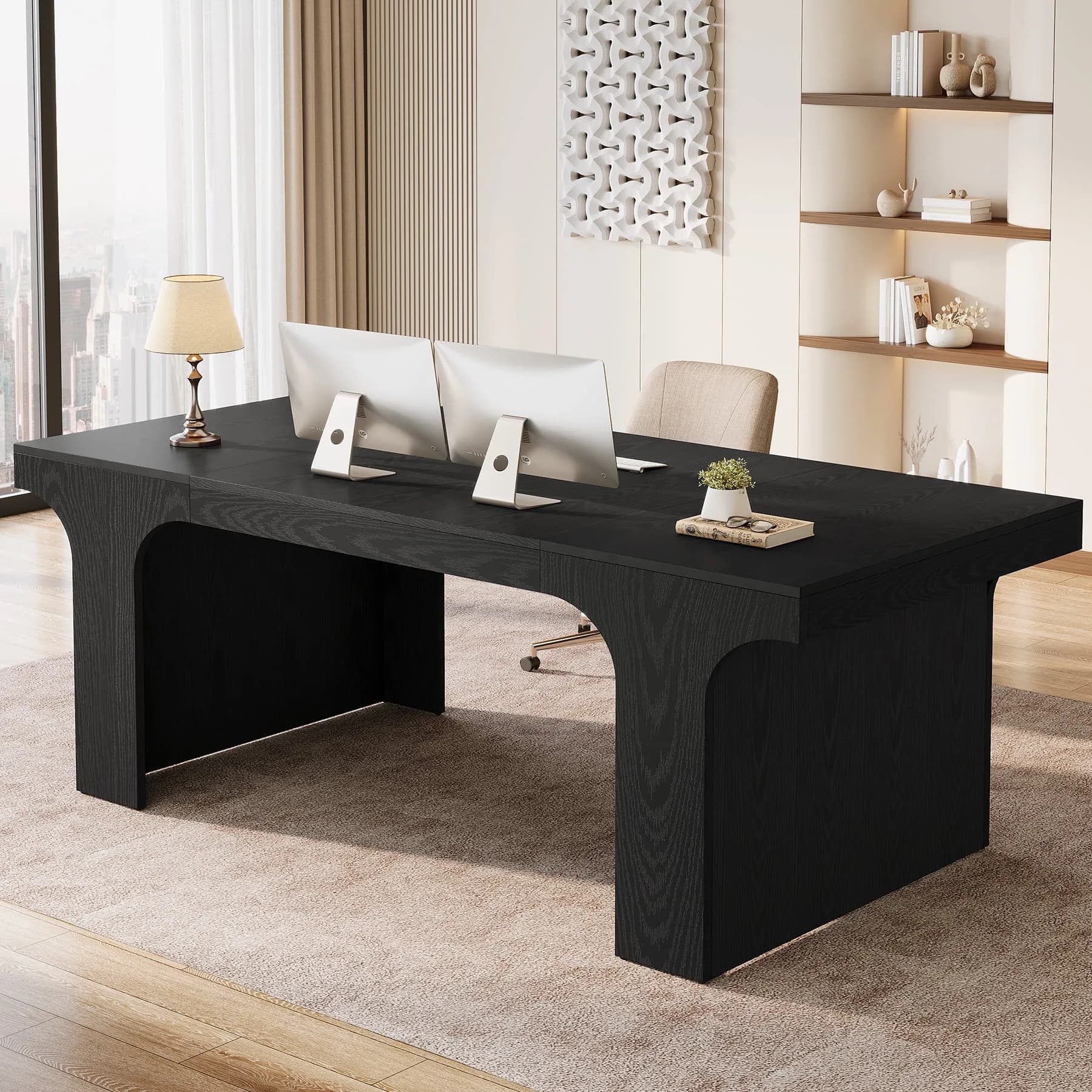 Tribesigns 7087 Executive Office Desk Modern