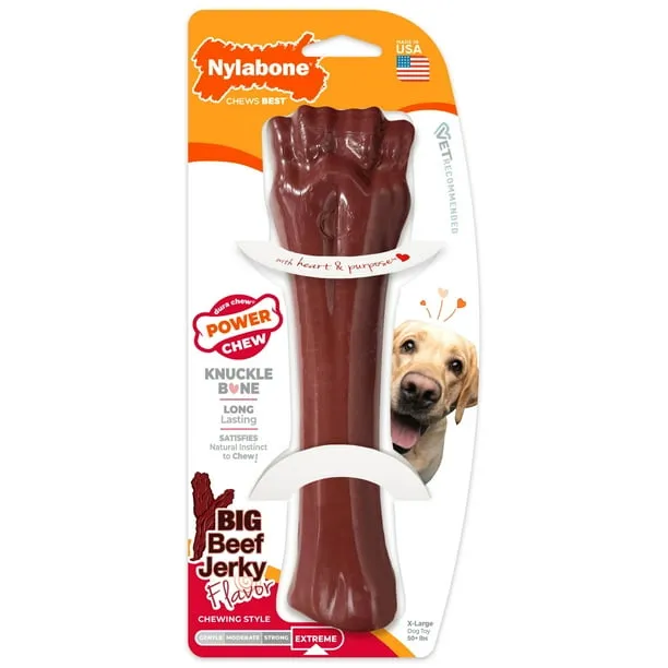 Nylabone Power Chew Knuckle Bone Dog Toy Dog Chew