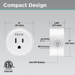 Ihome Smart Plug 15A Wi Fi Outlet Works with Alexa - Thumbnail 3