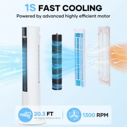 Maxkare 40 Evaporative Air Cooler 3 Modes 12H - Thumbnail 3