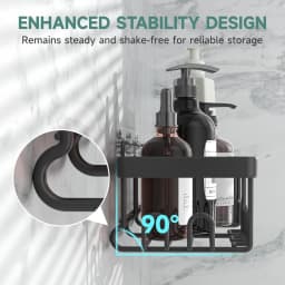 Ophanie Adhesive Shower Caddy 6 Pack Large - Thumbnail 3