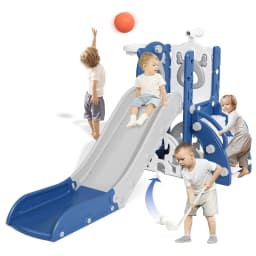 Korimefa 7 in 1 Toddler Slide Outdoor Indoor - Thumbnail 1