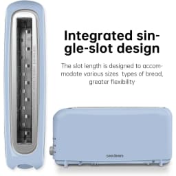 2 Slice Slim Toaster 6 Shade Settings with Cancel - Thumbnail 3
