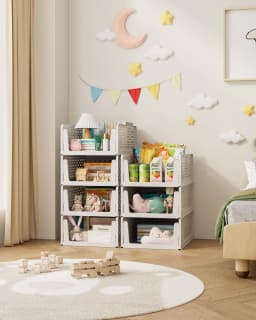 Kitsure Closet Organizers and Storage Stackable - Thumbnail 5