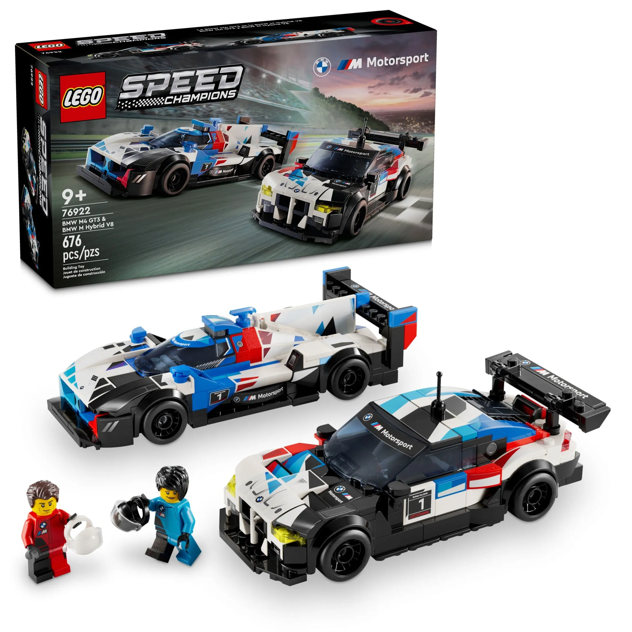 Lego Speed Champions Bmw M4 Gt3 and Bmw M Hybrid