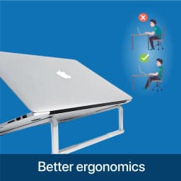 Mmobiel Foldable Laptop Stand Riser 1018 - Thumbnail 5