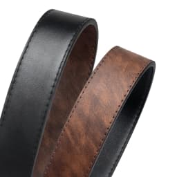 Maikun Men Belts Reversible Leather Belt Reverse - Thumbnail 7