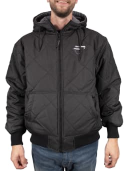Freeze Defense Men's Winter Coat Fleece Lined - Thumbnail 4
