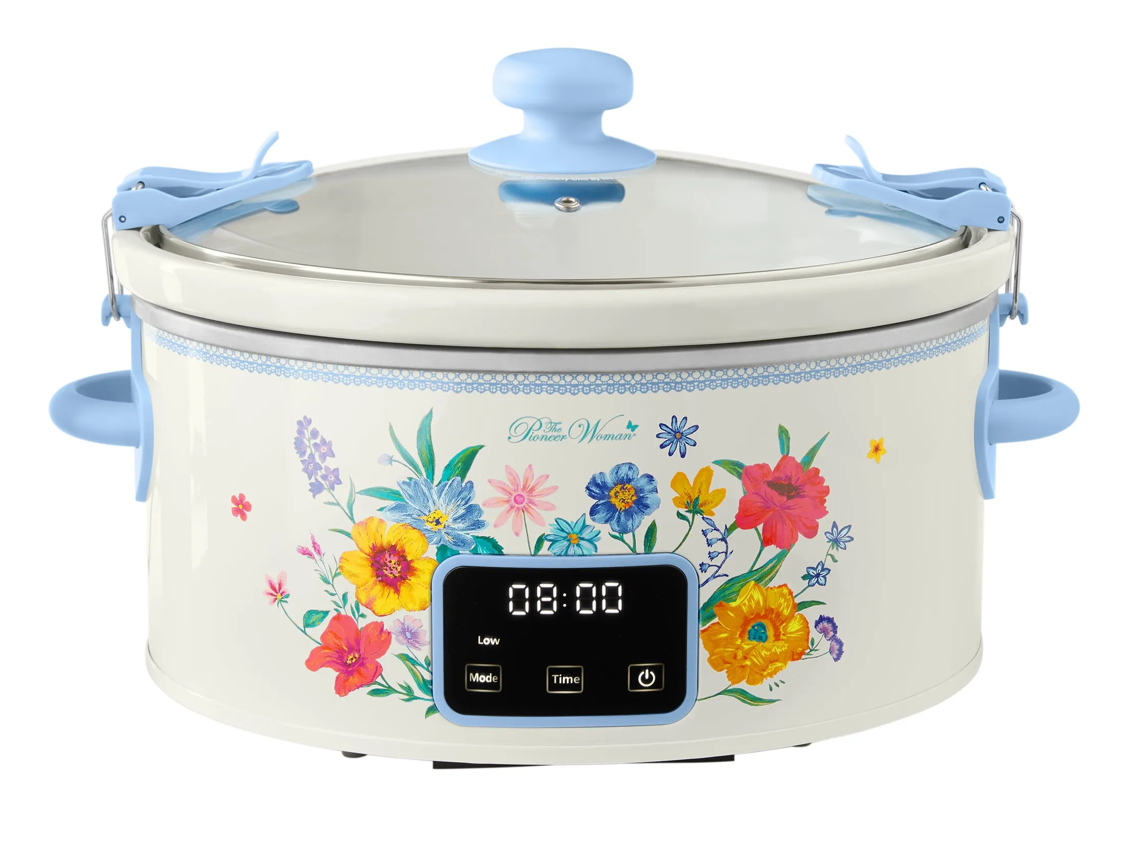 The Pioneer Woman 6 Quart Slow Cooker Locking Lid