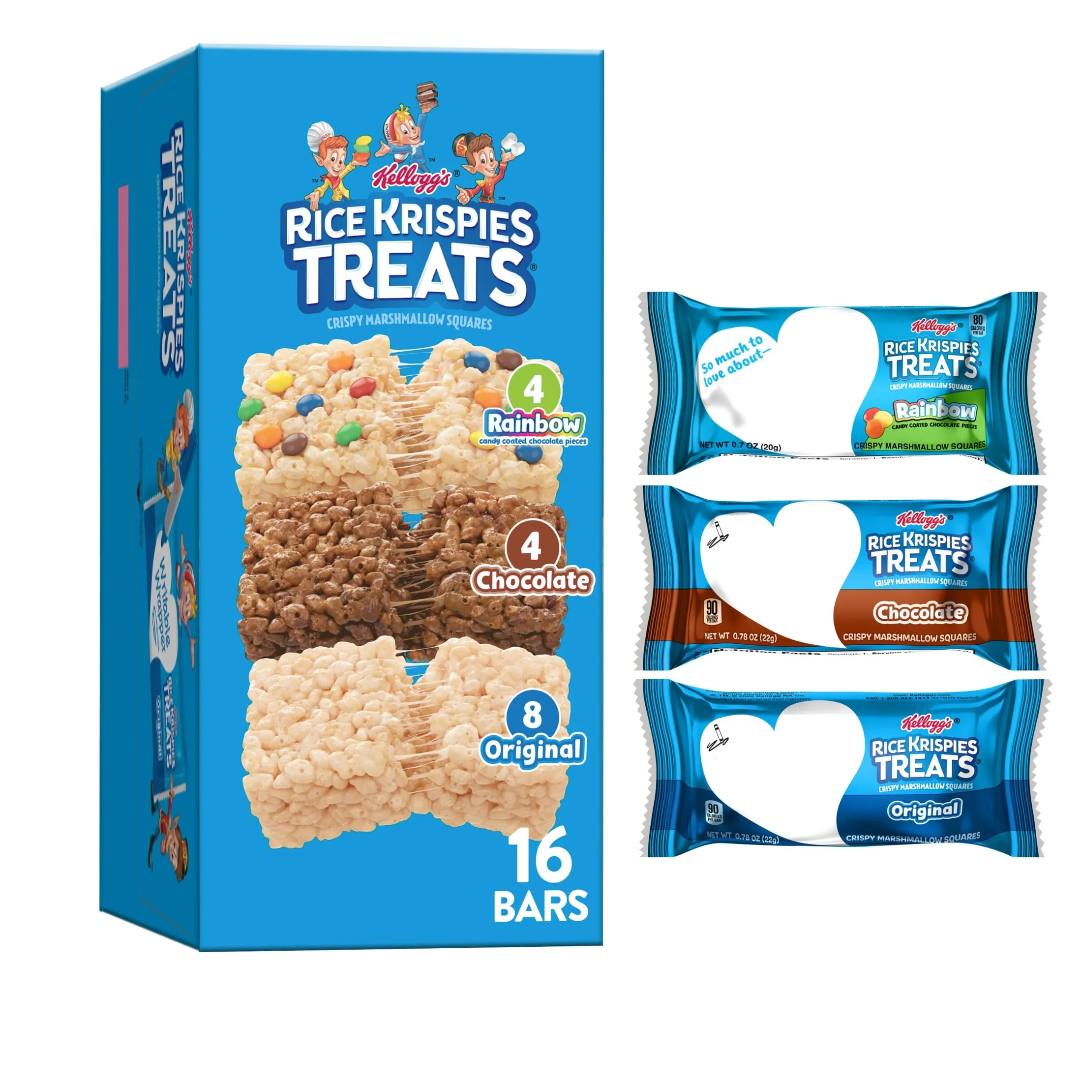 Rice Krispies Treats Variety Pack Chewy Crispy