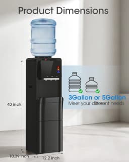 Patiosunny 4 in 1 Water Dispenser with Ice Maker - Thumbnail 6
