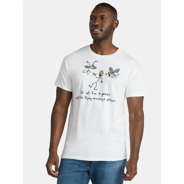 Men's and Big Men's Flying Monkeys Attack Men's