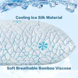 Emonia Cooling Memory Foam Queen Pillows Set of - Thumbnail 2