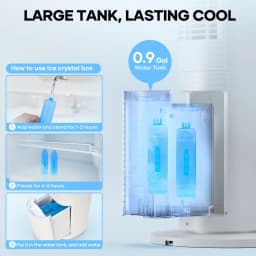 Maxkare 40 Evaporative Air Cooler 3 Modes 12H - Thumbnail 2