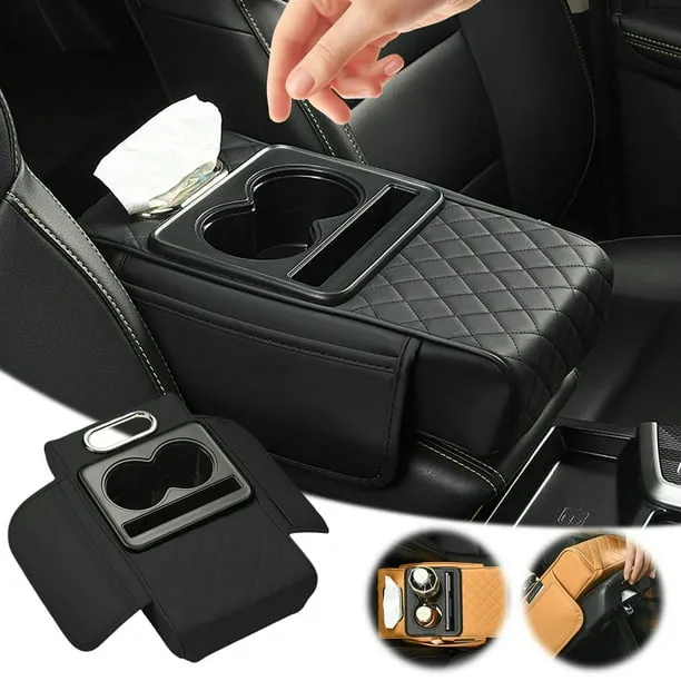 Car Armrest Cushion 5 in 1 Center Console Cover
