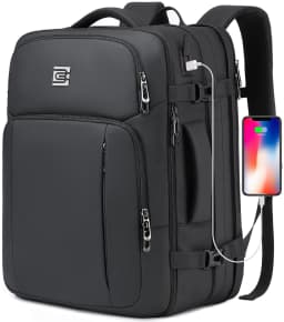 Ukein Travel Backpack for Adults with USB Charging - Thumbnail 1