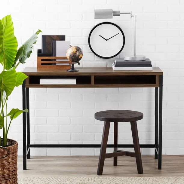 Mainstays Sumpter Park Student Desk Canyon Walnut