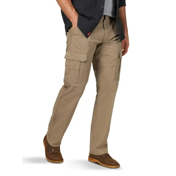 Men's and Big Men's Relaxed Fit Cargo Pants with