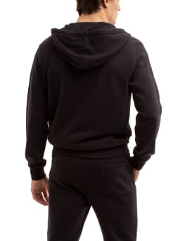 Us Polo Assn Men's Everyday Full Zip Fleece Hoodie - Thumbnail 5
