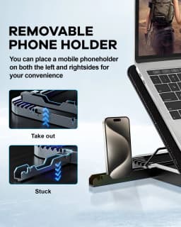 Atzeste Laptop Cooling Pad for Laptops Laptop - Thumbnail 6