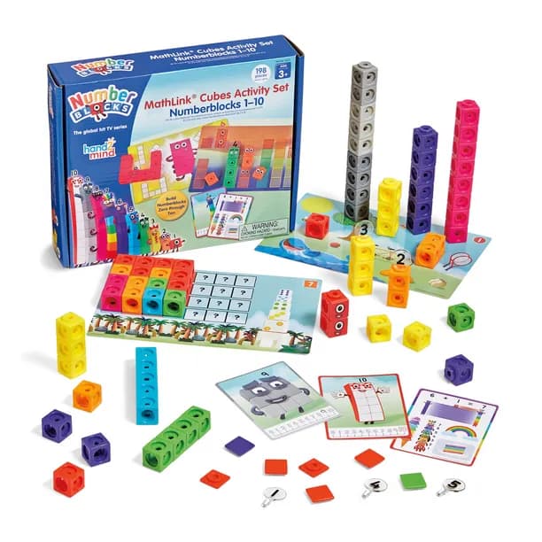 Hand2mind Numberblocks 1 10 Mathlink Cubes