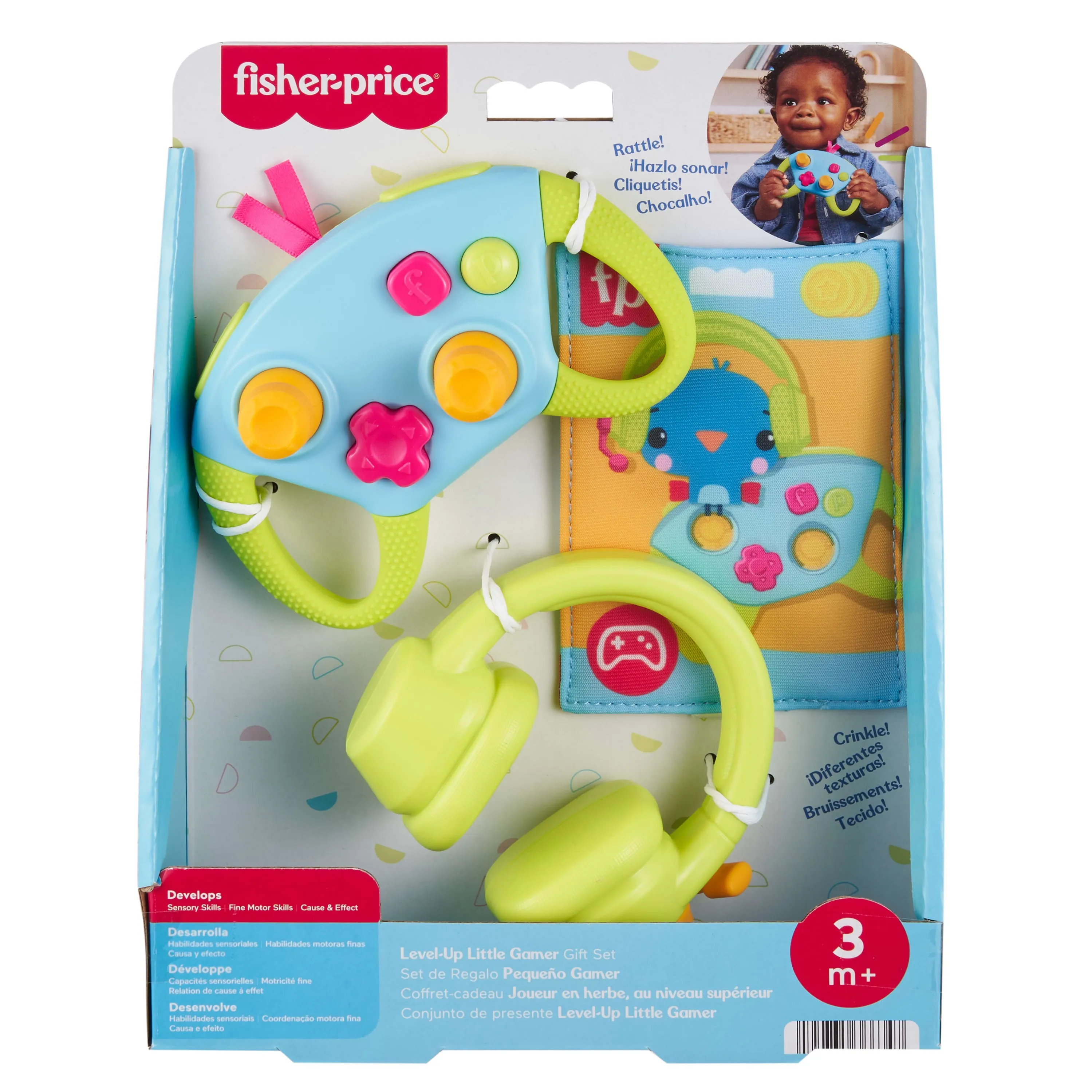 Fisher-Price Level Up Little Gamer Gift Set 3 Baby