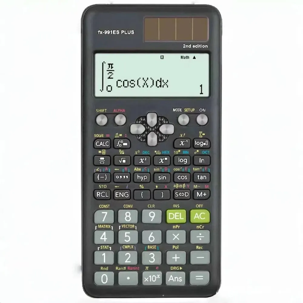 FX991ESPLUS 2nd Generation 2nd Scientific Calculator Function Calculator High School and College Scientific Calculator