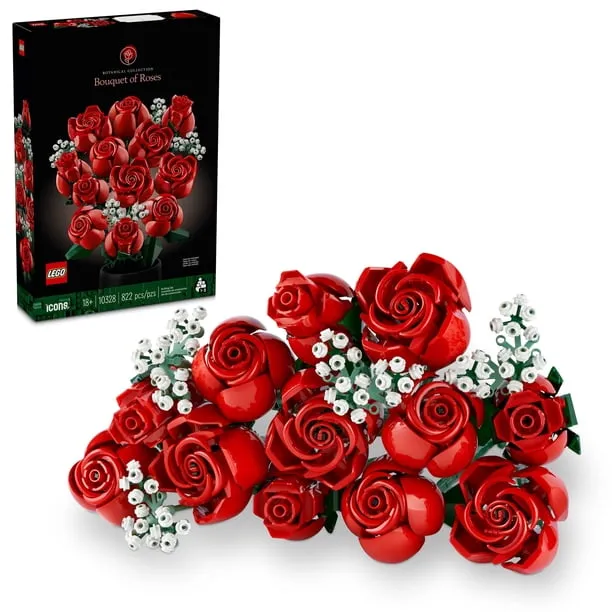 Lego Botanicals Bouquet of Roses Artificial