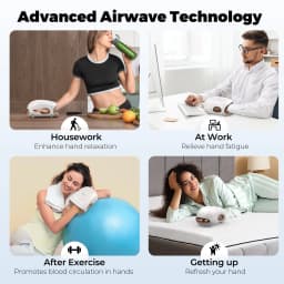 Cincom Cordless Hand Massager with Heat - Thumbnail 5