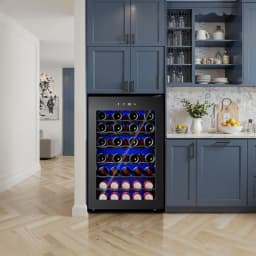 Simzlife 45 Bottle Wine Cooler Refrigeratorbuilt - Thumbnail 9