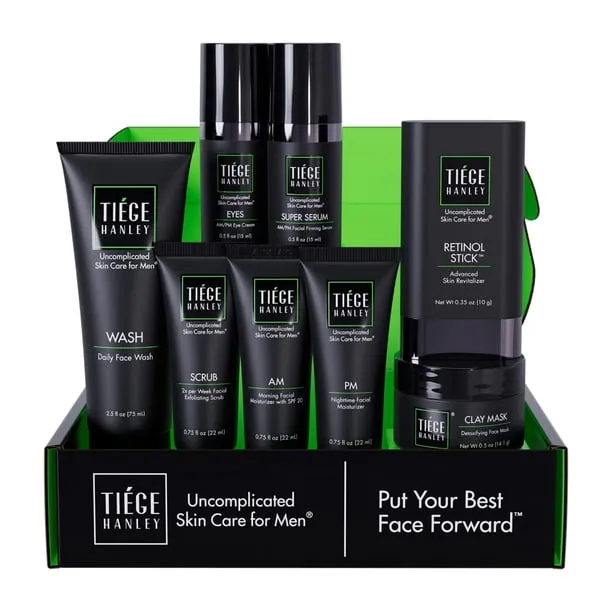 Tiege Hanley Men's Skin Care Set Rejuvenation Skin