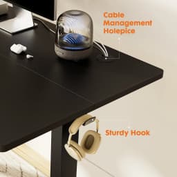 Concetta Electric Height Adjustable Desk 63X24 - Thumbnail 7