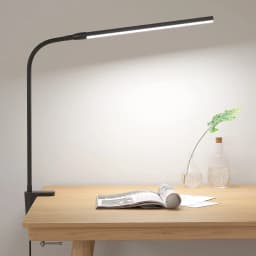 Lepro LED Clip on Desk Lamp Dimmable USB Reading - Thumbnail 1