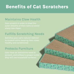 Kitty City Corrugated Cat Scratching Pads with - Thumbnail 3