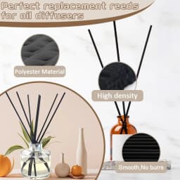Lehood 100PCS Reed Diffuser Sticksaromatherapy - Thumbnail 6