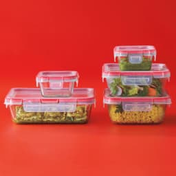 Pyrex Freshlock 10 Piece Glass Storage Set - Thumbnail 3