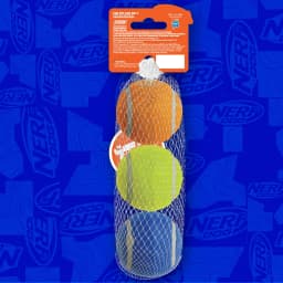 Nerf Dog Squeak Tennis Ball Dog Toy 25 Inch 3 Pack - Thumbnail 10