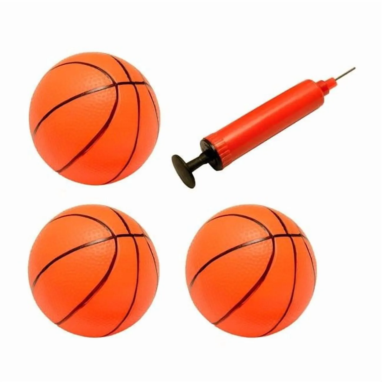 PerfectPitch Portable Kid 3+ Years Toy Sports Equipment, Multi-color, 4 Inches, 3 Count