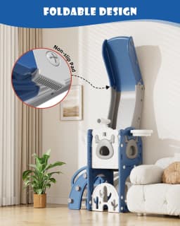 Korimefa 7 in 1 Toddler Slide Outdoor Indoor - Thumbnail 6