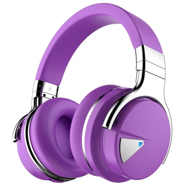 COWIN Bluetooth Noise-Canceling Over-Ear Headphones, e7anc