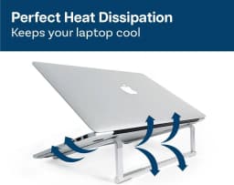 Mmobiel Foldable Laptop Stand Riser 1018 - Thumbnail 3